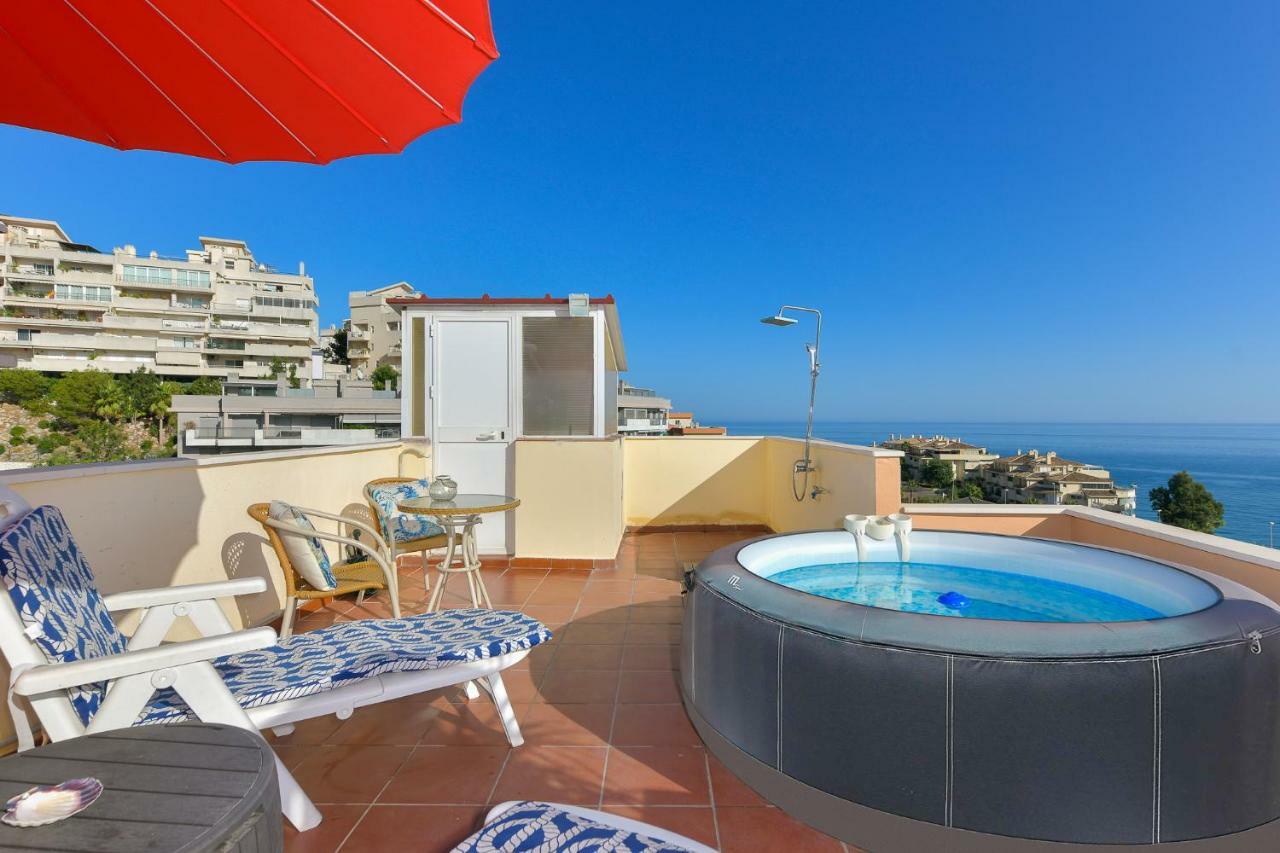 Bluebenalmadena 200Meters From The Beach With Jacuzzi And Rooftop Terrace (Adults Only) Экстерьер фото